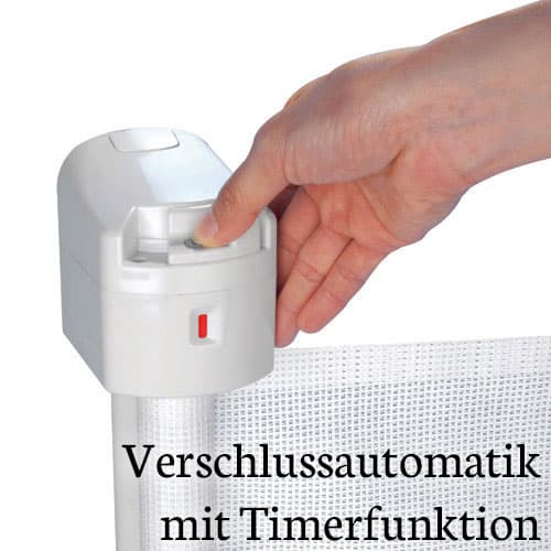 Gaterol Active Pro – Smart sikkerhedslåge til trapper og døre med quick pass og lukkeautomatik op til 120 cm