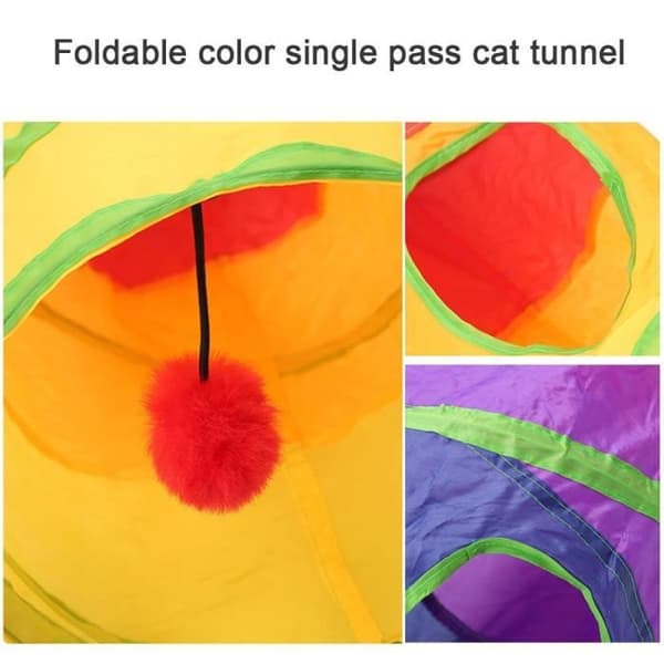 Cat tunnel - MOGOI - Vikbar - Vattentät - Reptålig - 120x25cm