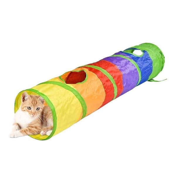 Cat tunnel - MOGOI - Vikbar - Vattentät - Reptålig - 120x25cm