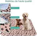 Miniatyrbild 4 av 6: 2 st 80 * 70cm Ultraabsorberande hundträningsmatta, återanvändbar valpträningsmatta för hund/katt/kanin