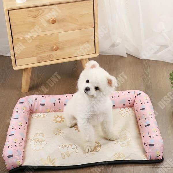 TD® Sommarrottingmatta Pet Kennel Bambumatta Bärbar Outdoor Kennel Kyldyna
