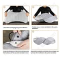 Miniatyrbild 3 av 4: TD® Round Cat Nest Multifunktionell Cat Tunnel Vikbar Andas Cat Nest Pet Supplies 41*38*28C