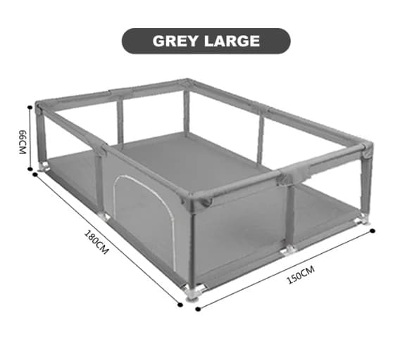 Babylekplats, Bärbar Design, Säker för Inomhus- och Utomhusbruk,HN-669-1518