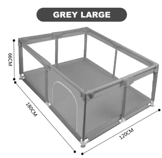 Babylekplats, Bärbar Design, Säker för Inomhus- och Utomhusbruk,HN-669-1218