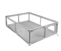 Miniatyrbillede 1 af 2: Baby Legeplads, Store Pools, Gratis Forsendelse, Grå 180 200cm