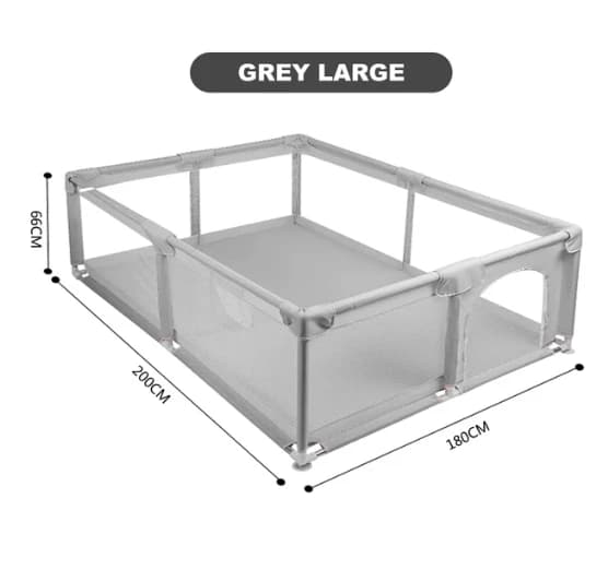 Babylegeplads, Solid Konstruktion, Rummelig Design,HN-669-1820