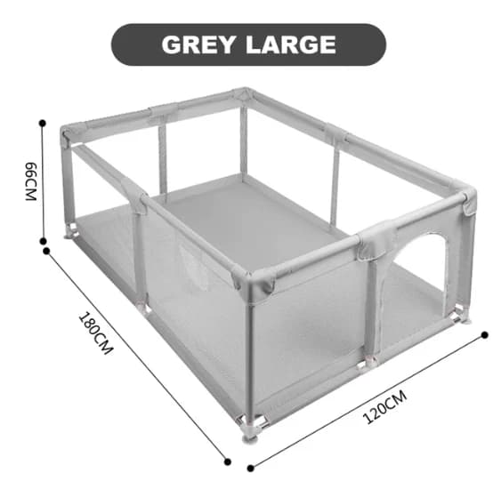 Babylekplats, Solid Konstruktion, Rymlig Design,HN-669-1218