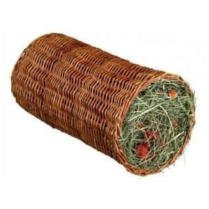 Treat - Trixie - Tunnel med hö - 100 % naturligt - Sockerfritt - För små djur