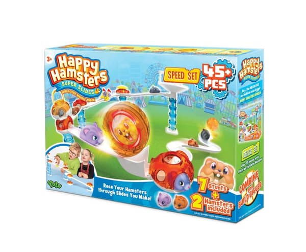 Happy Hamsters Super Slides Speed Set
