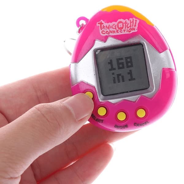 Tamagotchi - Retro Electronic Pet - vaaleanpunainen