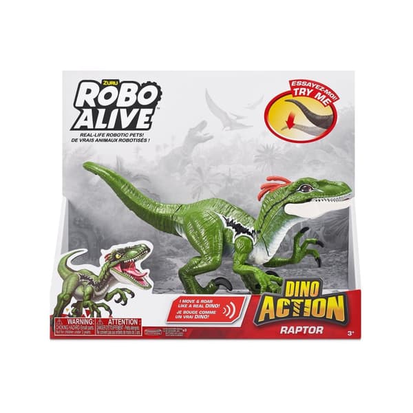 Robo Alive Dino Action Raptor