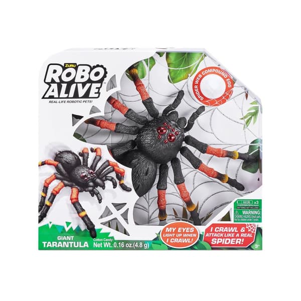 Robo Alive Giant Tarantula Robot edderkop