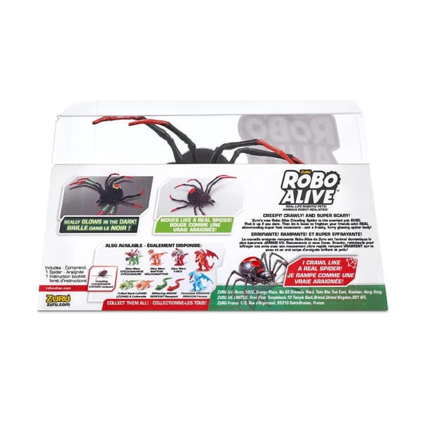 Robo Alive Crawling Spider Glow in the dark