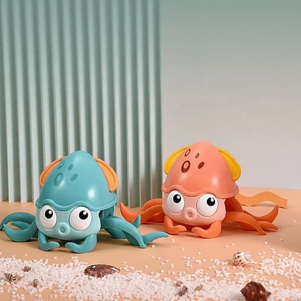 Galen Bläckfisk som Vandrar - Crazy Walking Octopus Grön