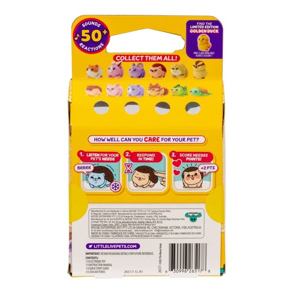 Little Live Pets NeeDees Chipee Hamster