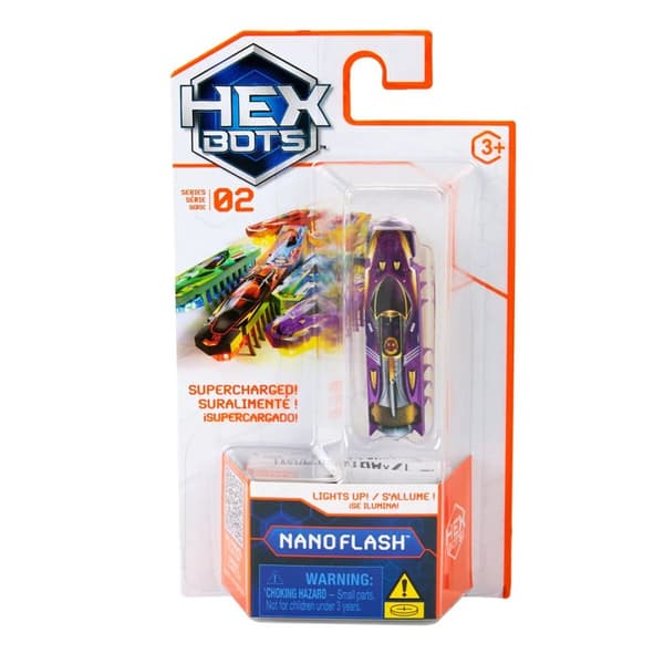 Hex Bots Nano Flash Violetti 996