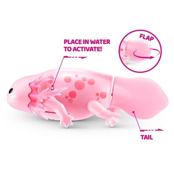 Zuru Pets Alive Swimming Axolots Rosa