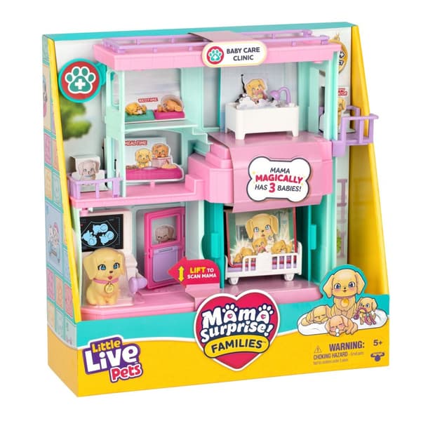 Little Live Pets Mama Surprise Families Baby Care Clinic