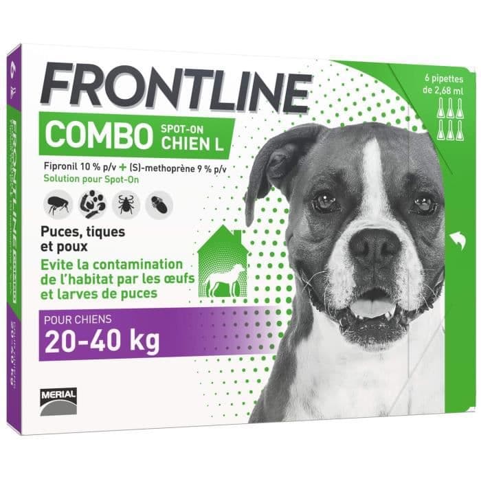 FRONTLINE Hundekombination 20-40 kg - 6 pipetter