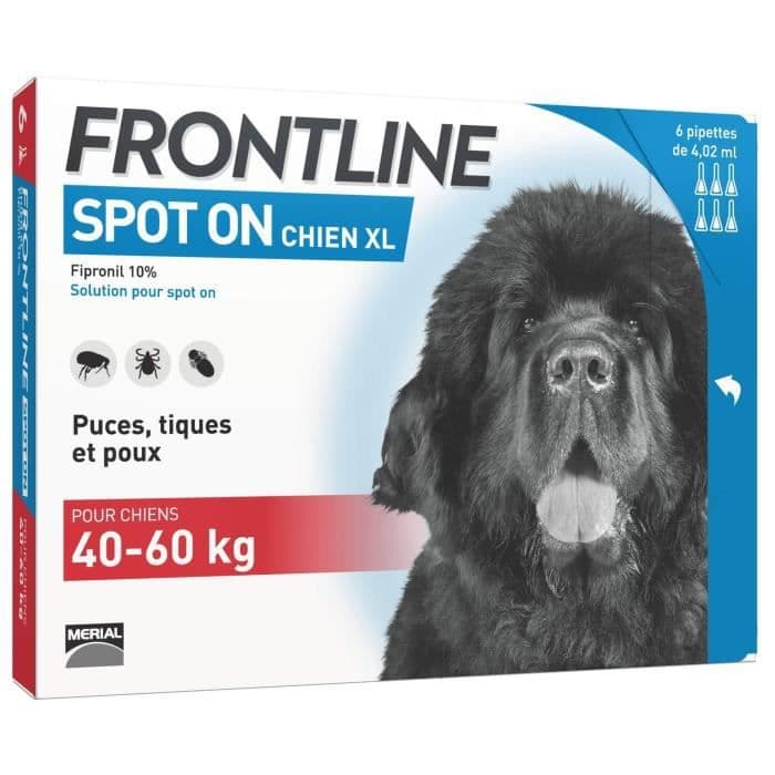 FRONTLINE Spot On hund 40-60 kg - 6 pipetter