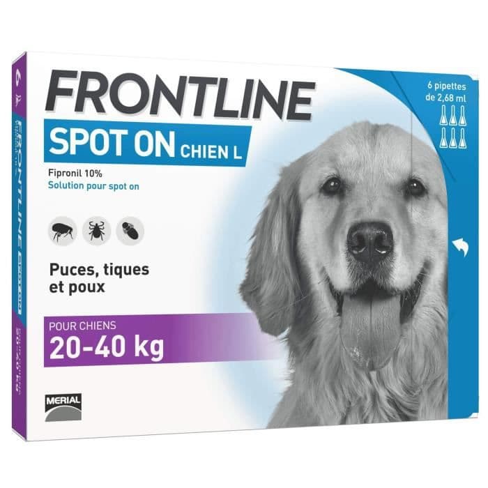 FRONTLINE Spot På hund 20-40 kg - 6 pipetter