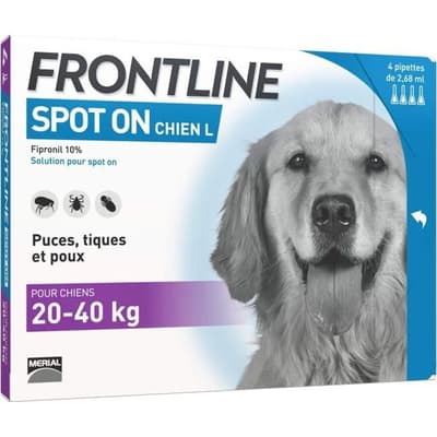 FRONTLINE Spot Koiralle 20-40 kg - 4 pipettiä