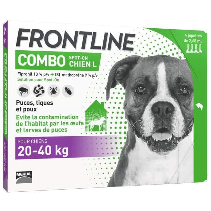FRONTLINE Hundekombination - 20-40 kg - 4 pipetter