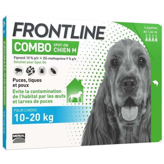 FRONTLINE Hundekombination - 10-20 kg - 4 pipetter