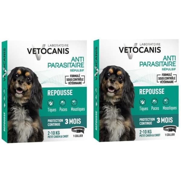 VETOCANIS Collier för skadedjursbekämpning - Liten hund