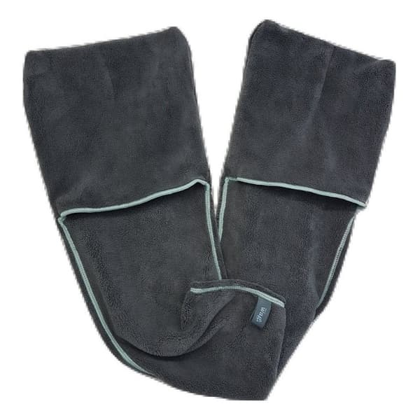 Henry Wag Quick Dry Dog Glove Towel Grey/Blue One Size