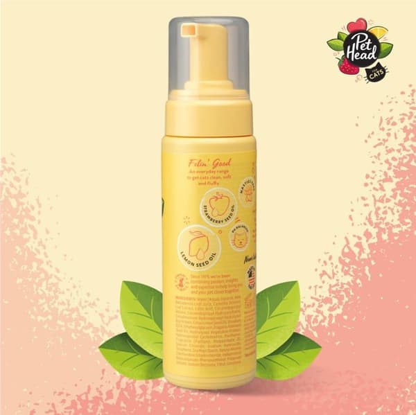 Husdjurshuvud - 90742A - Company of Animals Felin' Good Foam Waterless Shampoo for Cats