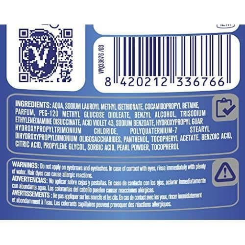 Válquer Silver Platinum Schampo för vitt, grått och blont hår, 400 ml VÁLQUER