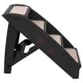 Miniatyrbilde 5 av 10: vidaXL Hundetrapp sammenleggbar svart 62x40x49,5 cm