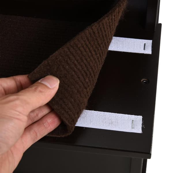 Rootz Pet -portaat matolla - ruskea - tekninen puu, pehmo - 15,74 cm x 23,22 cm x 21,33 cm