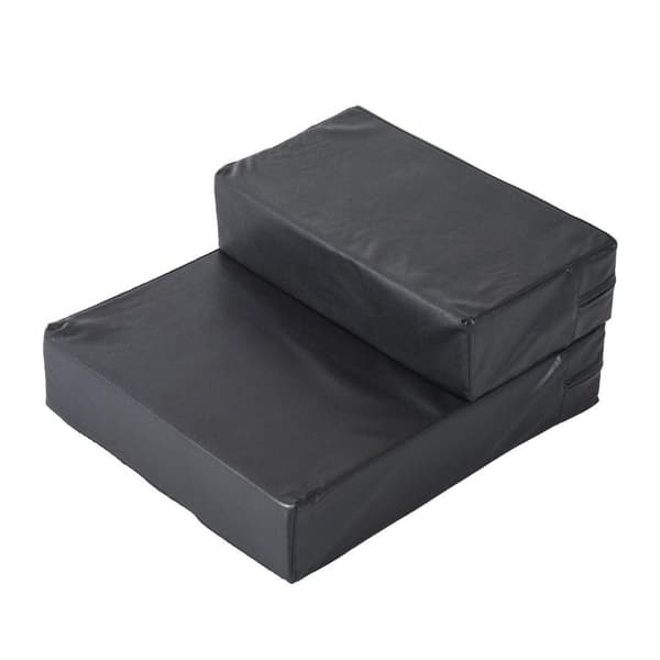 Rootz Animal Stairs Mat - Svart - Läder, Skum - 26,38 cm x 15,35 cm x 3,94 cm