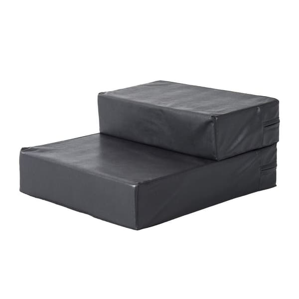 Rootz Animal Stairs Mat - Svart - Läder, Skum - 26,38 cm x 15,35 cm x 3,94 cm