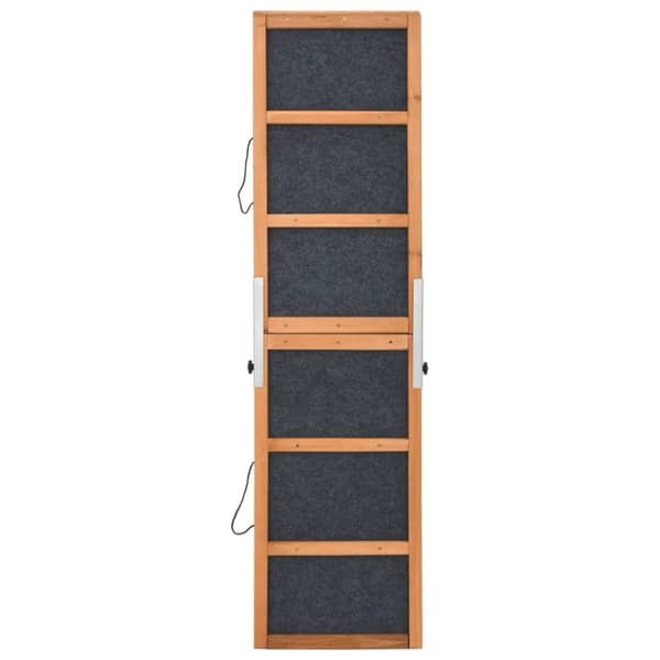 vidaXL hunderampe 120x30 cm massivt fyrretræ grøn
