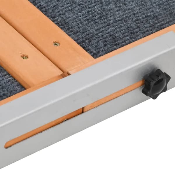 vidaXL Hundramp grön 120x30 cm massiv gran
