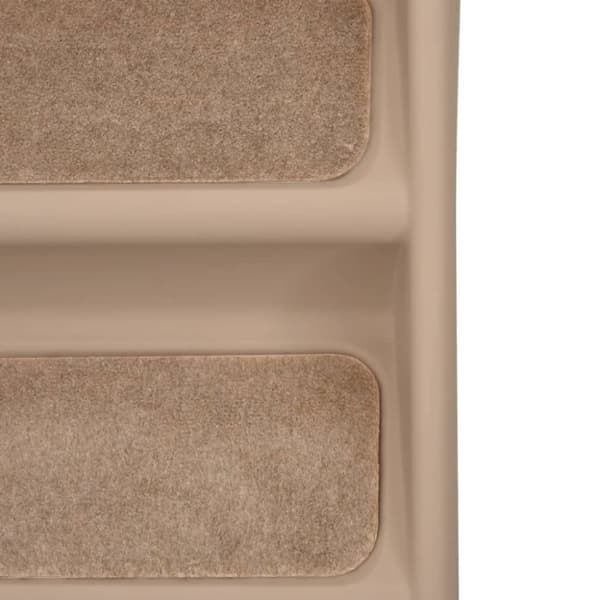 vidaXL foldbar hundetrappe 62x40x49,5 cm brun -  Trapper og ramper til kæledyr