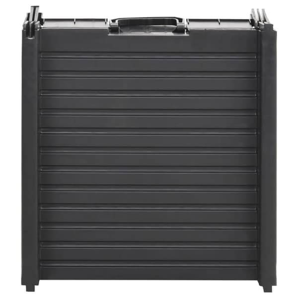 Lemmikkien portaat & rampit - Living Taitettava koiran ramppi musta 153x40x12,5 cm muovi