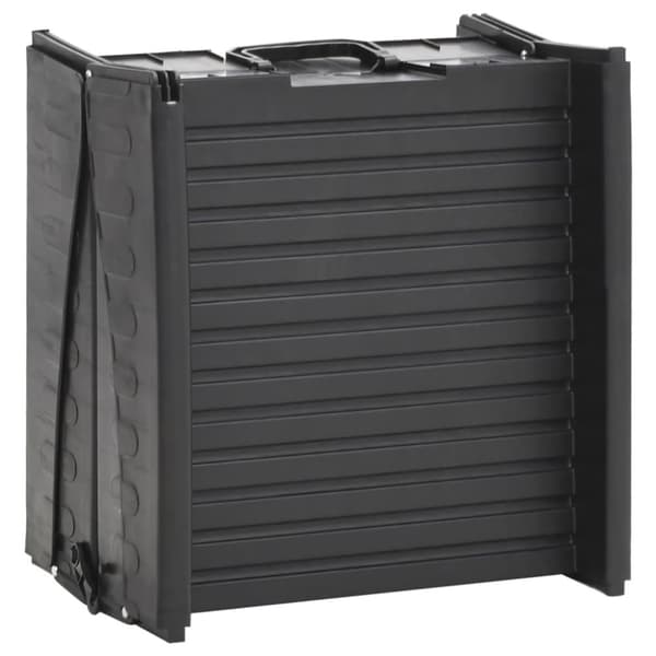Lemmikkien portaat & rampit - Living Taitettava koiran ramppi musta 153x40x12,5 cm muovi