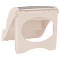 Miniatyrbillede 6 af 10: Trapper og ramper til kæledyr - Living foldbar hundetrappe 3 trin 50x38x38 cm plastik cremefarvet