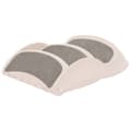 Miniatyrbillede 7 af 10: Trapper og ramper til kæledyr - Living foldbar hundetrappe 3 trin 50x38x38 cm plastik cremefarvet