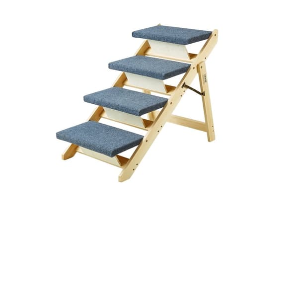 Lemmikkien portaat pienistä suuriin kokoihin, taitettava muotoilu, liukumaton mukavuus,4 vaihetta 4steps