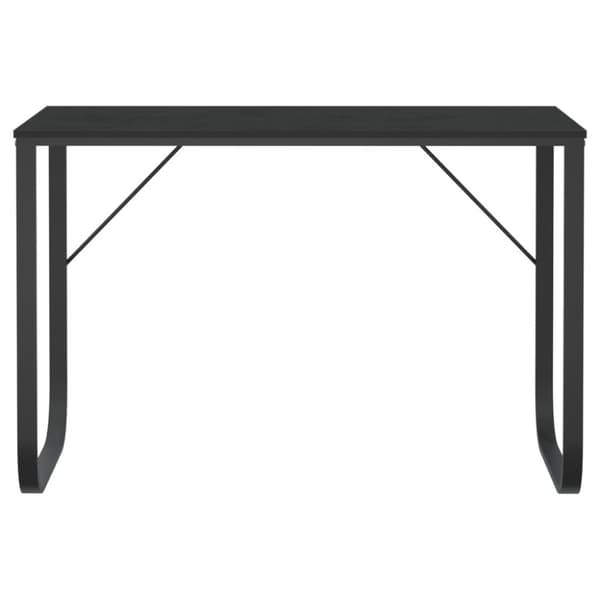 vidaXL Datorbord svart 110x60x73 cm spånskiva