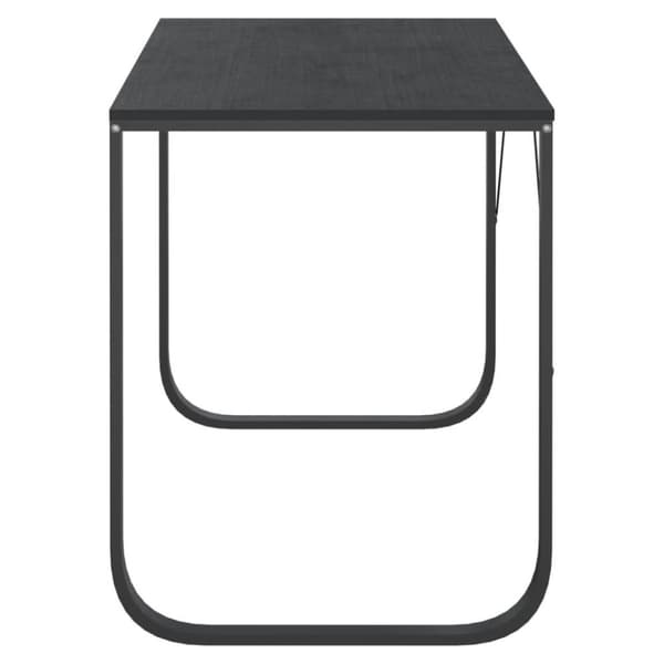 vidaXL Datorbord svart 110x60x73 cm spånskiva