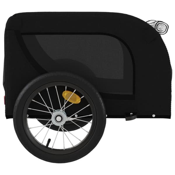 Cykelvagn för djur svart oxfordtyg och järn - Cykelvagn - Cykelvagnar - Home & Living