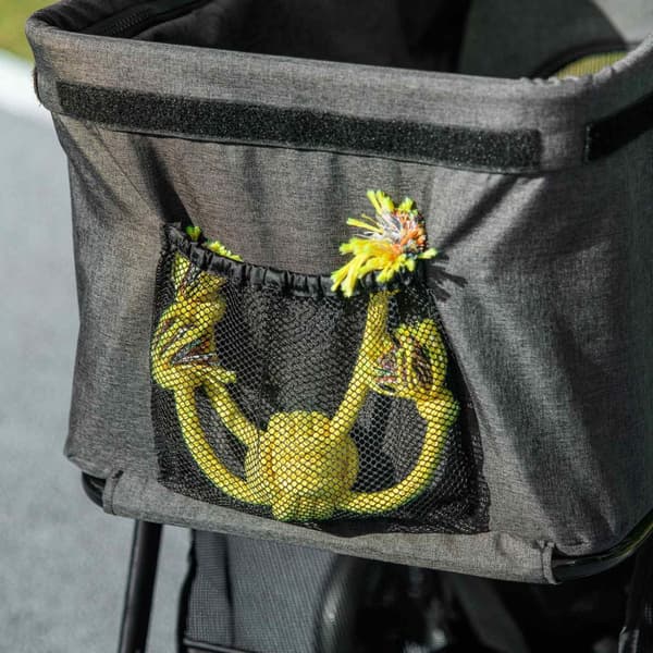 Rootz 3 -i -1 Dog klapvogn - Pet Carrier - Folding Transport - Komfortpude - 76 cm x 51 cm x 100 cm