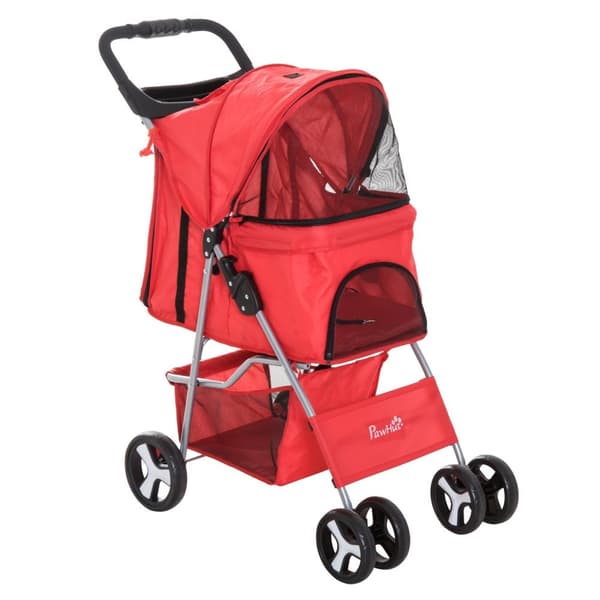 Rootz hundvagn - Pet Buggy - Foldbar Carrier - Waterproof Comfort - 75L X 46W X 94H CM