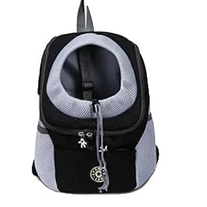 Reppu, Hengittävä Materiaali, Klassinen Muotoilu,L painolle 6-10kg, Musta
